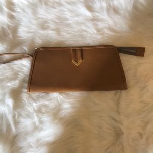 Camel Envelope Clutch 14.5 x 6” ✌️